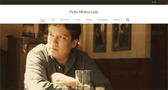 Desktop Screenshot of pedromedinaleon.com